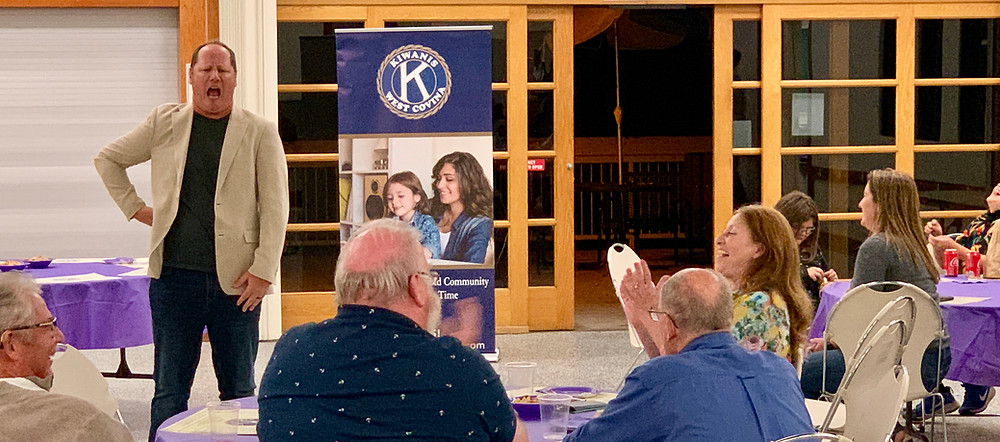 Fundraising event for the Downey, CA Kiwanis