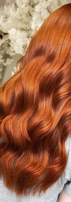 copper virgin russian hair