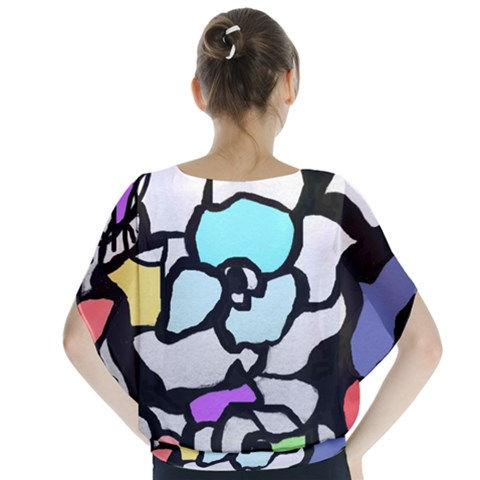 Thumbnail: Chiffon blouse exclusive design for women