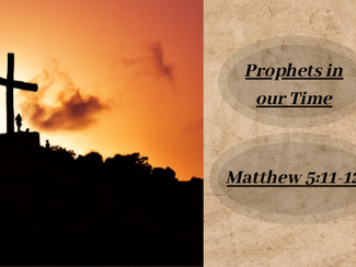 Prophets in our Time