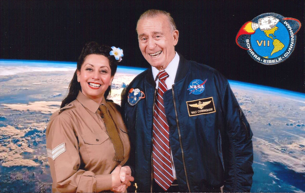 Astronaut Walt Cunningham