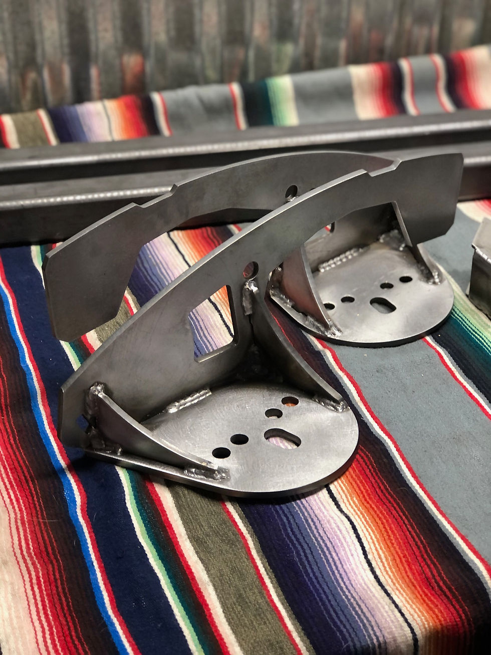 Thumbnail: Mercury  '49-51 Complete rear 2 link kit includes notch / bag mount assembly