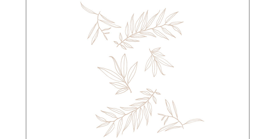 Leaves vector artwork - seamless pattern