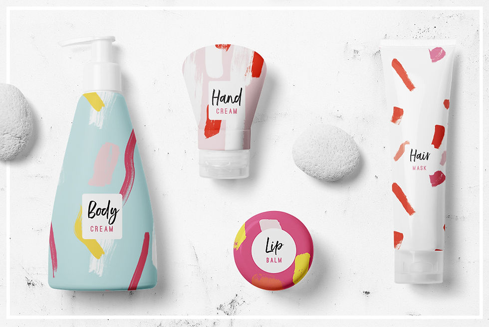 Abstract Patterns on Packaging