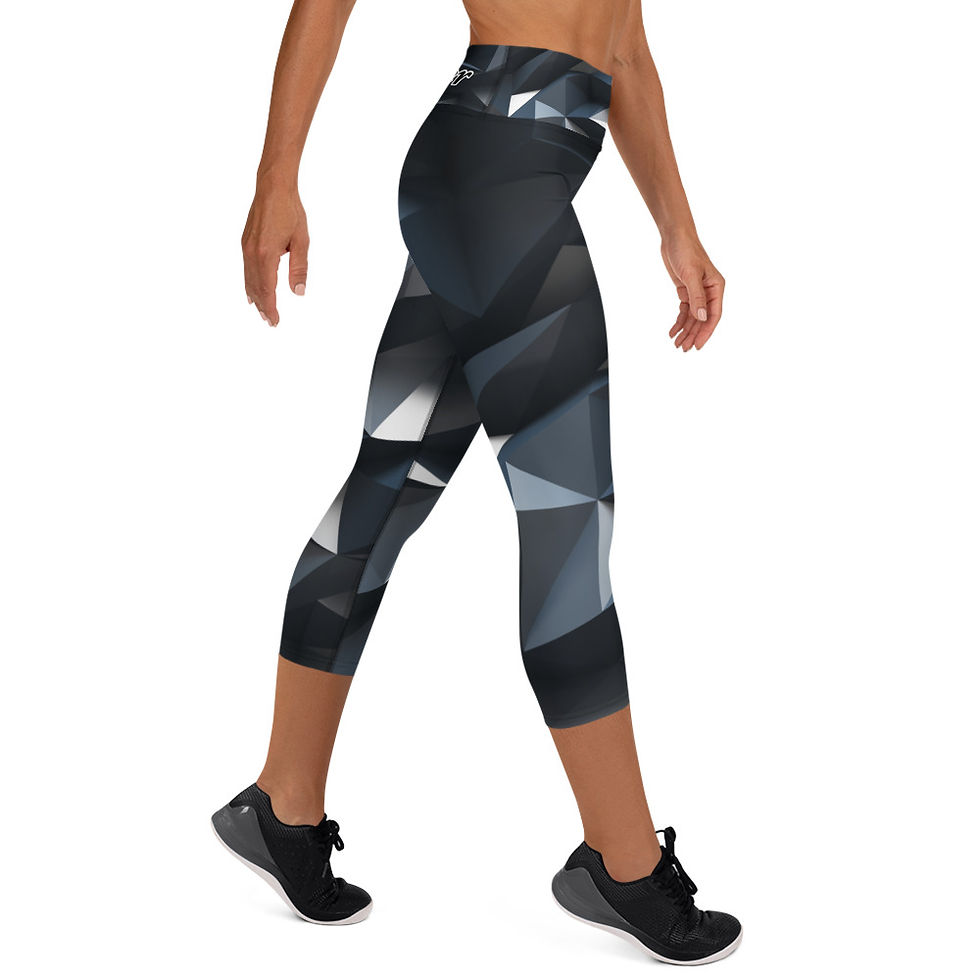 Thumbnail: "Stronger" Yoga Capri Leggings