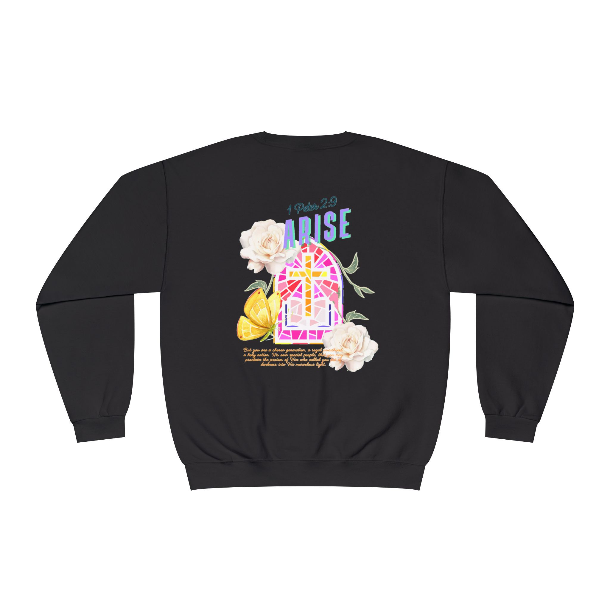 Arise Stained But Saved Crewneck Sweatshirt 