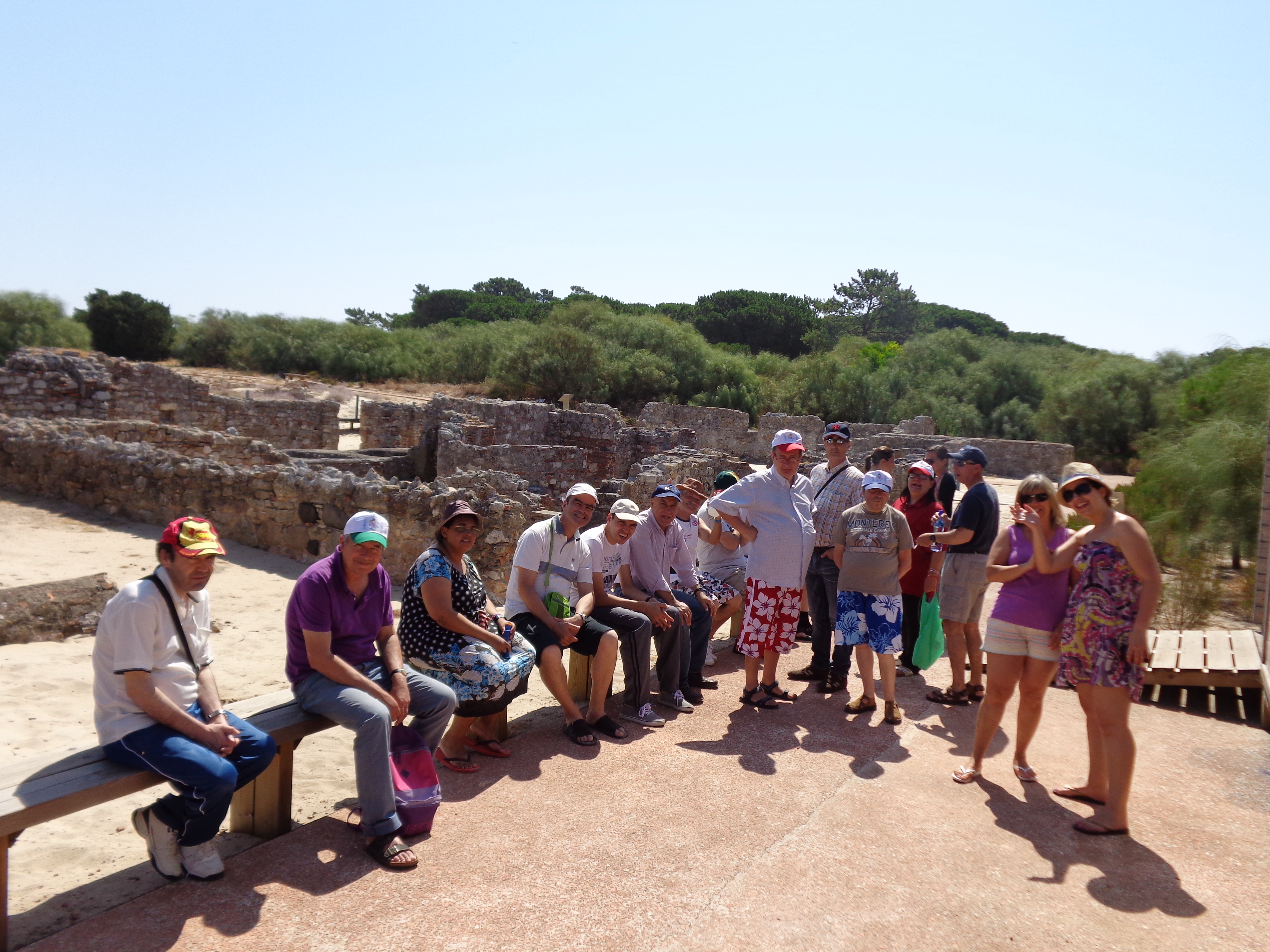 Passeio às ruínas a Tróia