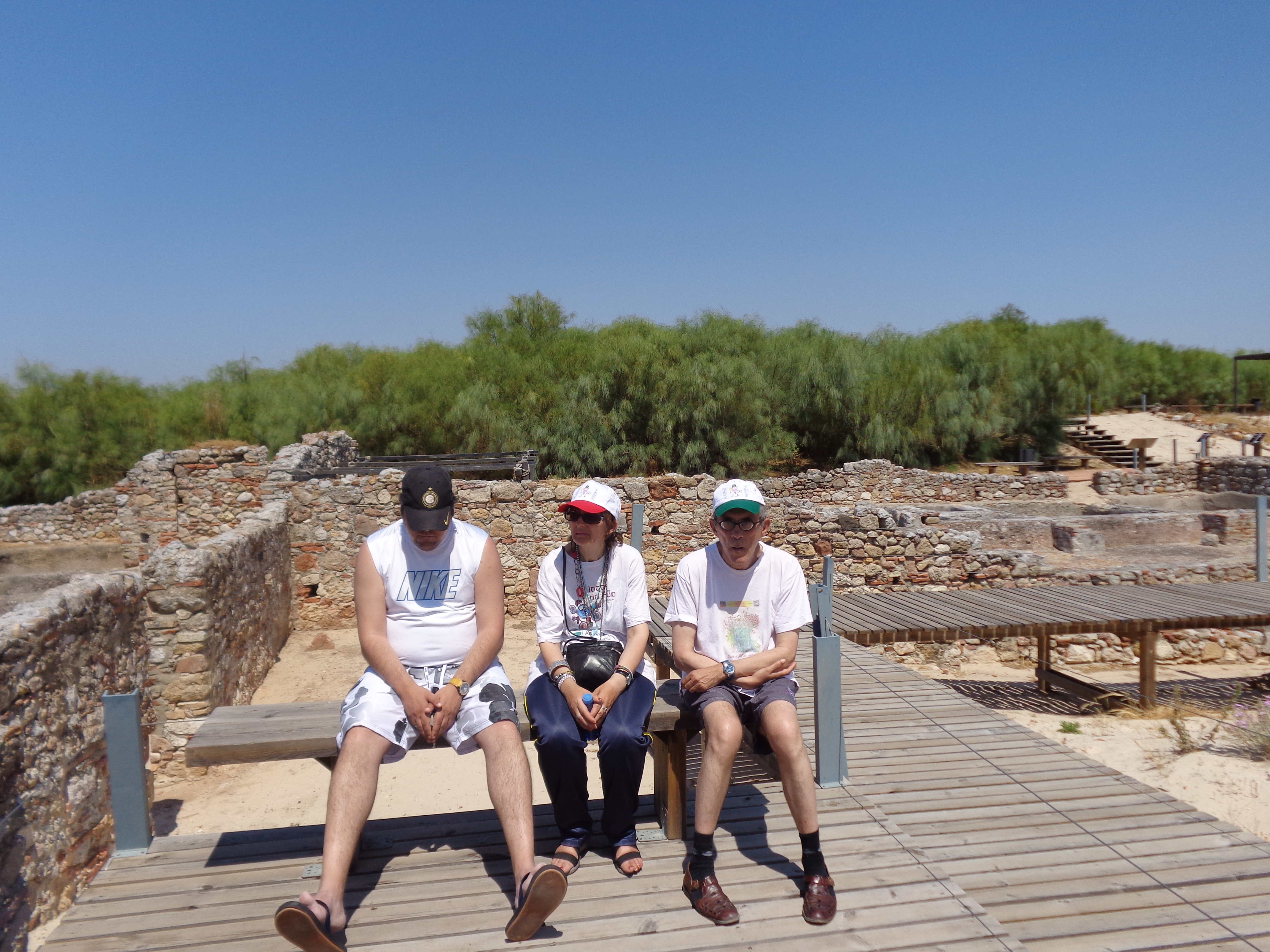 Passeio às ruínas de Tróia