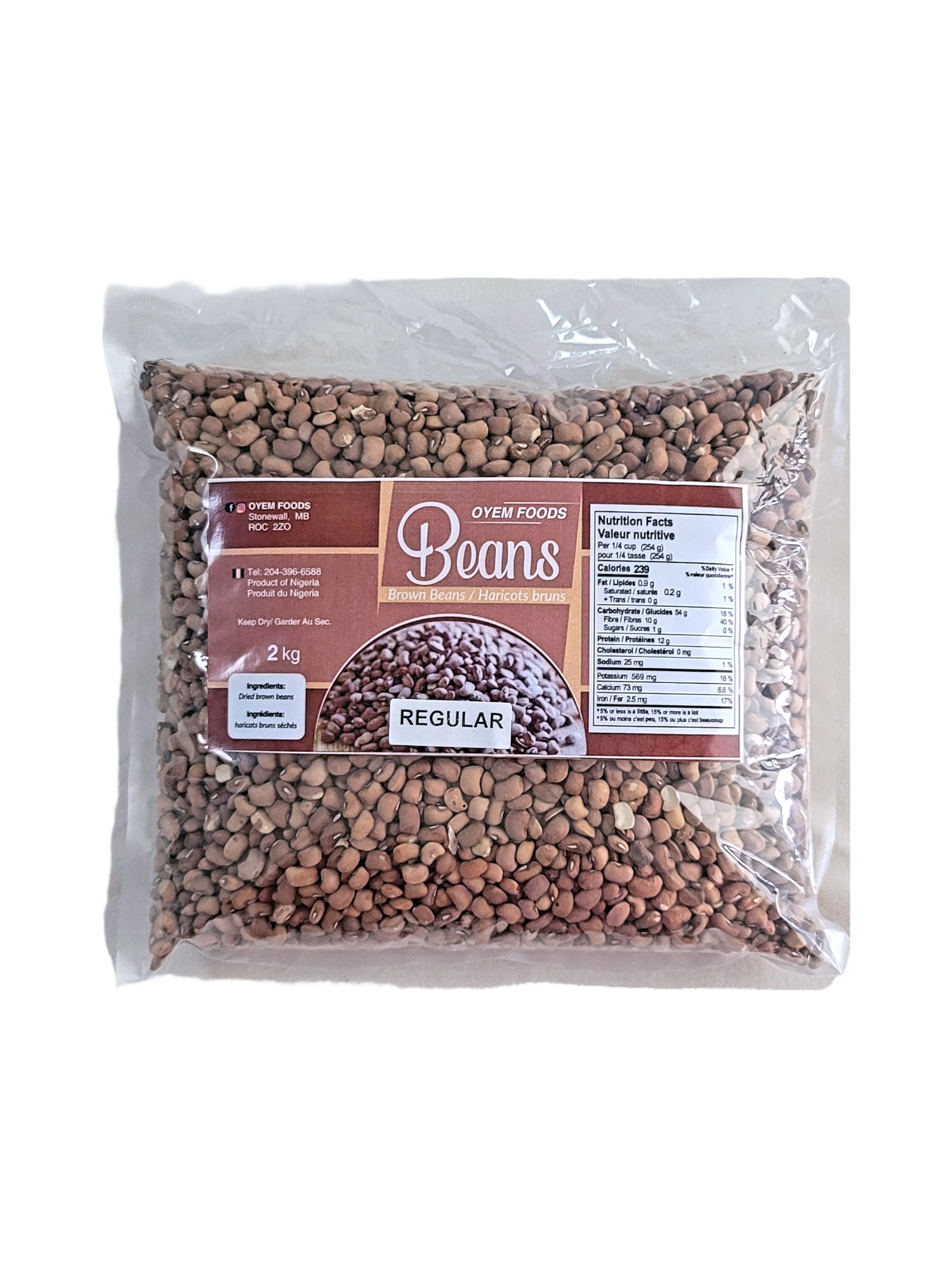 Brown Beans 2kg