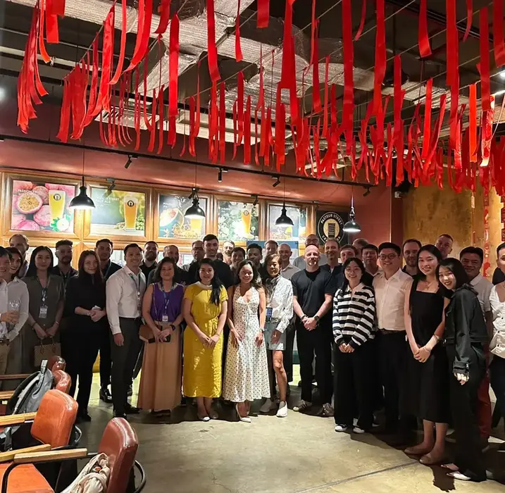 Entrepreneurs attending French Tech Tonic event