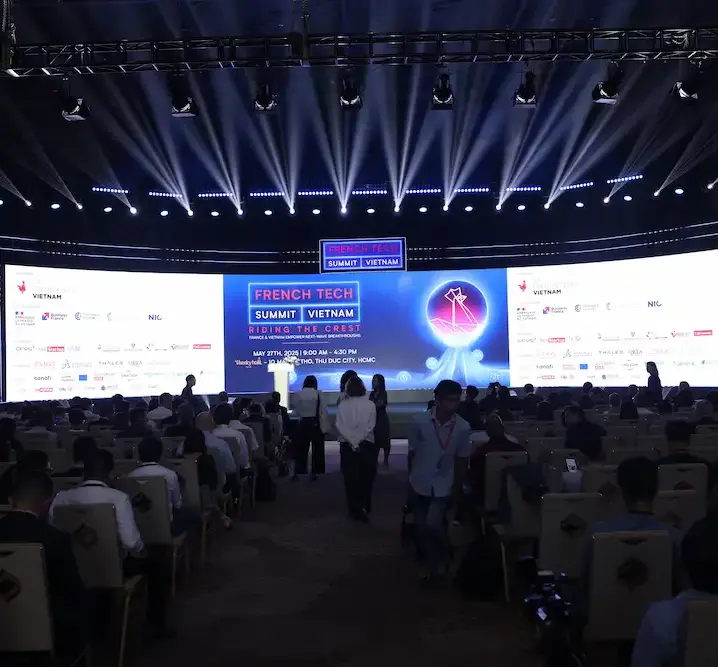 French Tech Summit Vietnam main stage