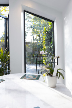 Extension Angled Window