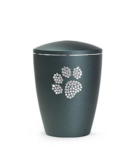 Miniaturbild: Edition Elegance, velvet petrol, Kristall Pfote – Naturstoff
