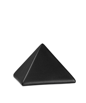 Edition Pyramide, velvet schwarz – Keramik