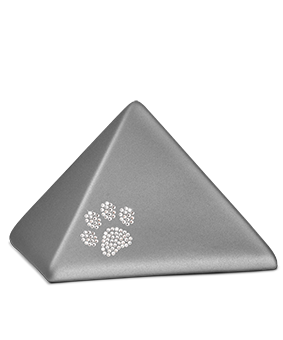 Miniaturbild: Edition Pyramide, velvet steingrau, Kristall-Pfote – Keramik