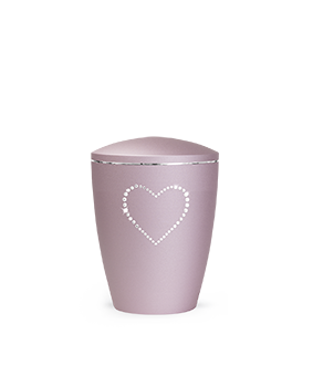 Miniaturbild: Edition Elegance, velvet rosé, Kristall Herz – Naturstoff