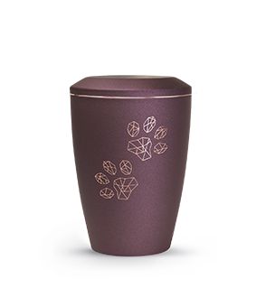 Miniaturbild: Edition Karat, velvet berry, geometrische Pfoten – Metall