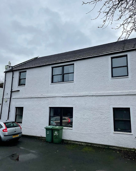 new roof installed on customers home, edinburgh