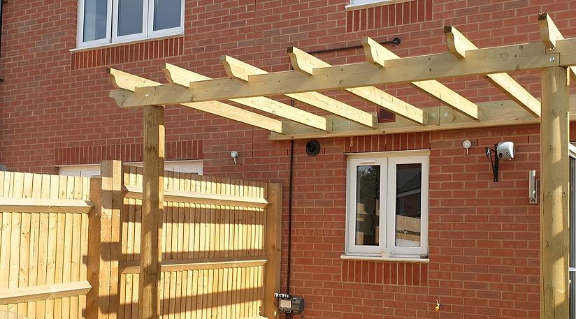 Timber pergolas