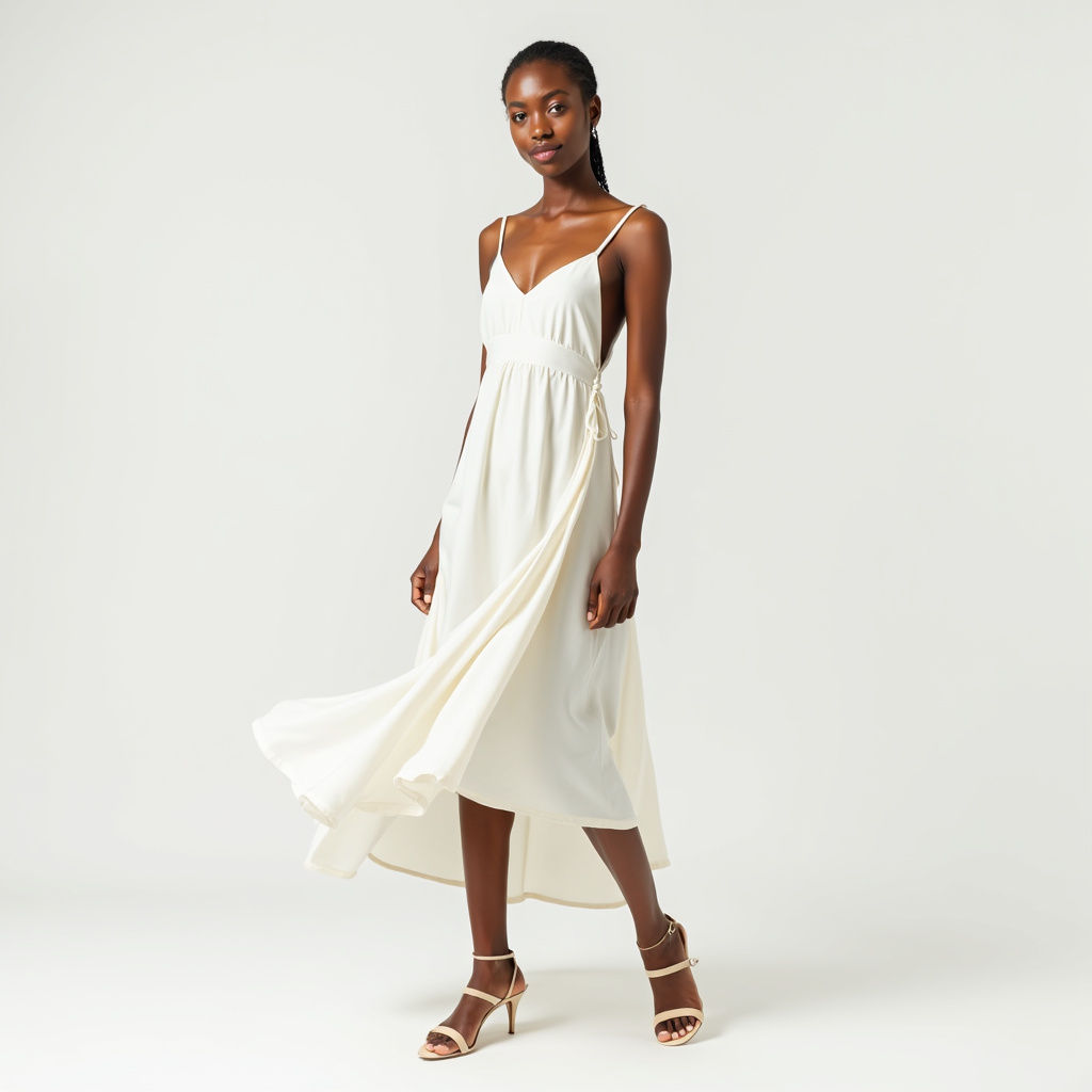 Vestido Midi Fluido