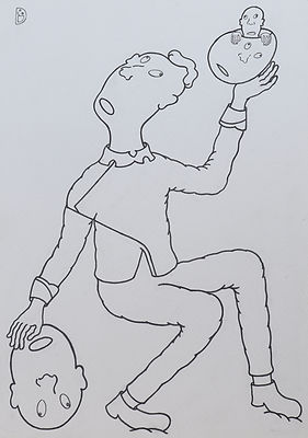 水の中？