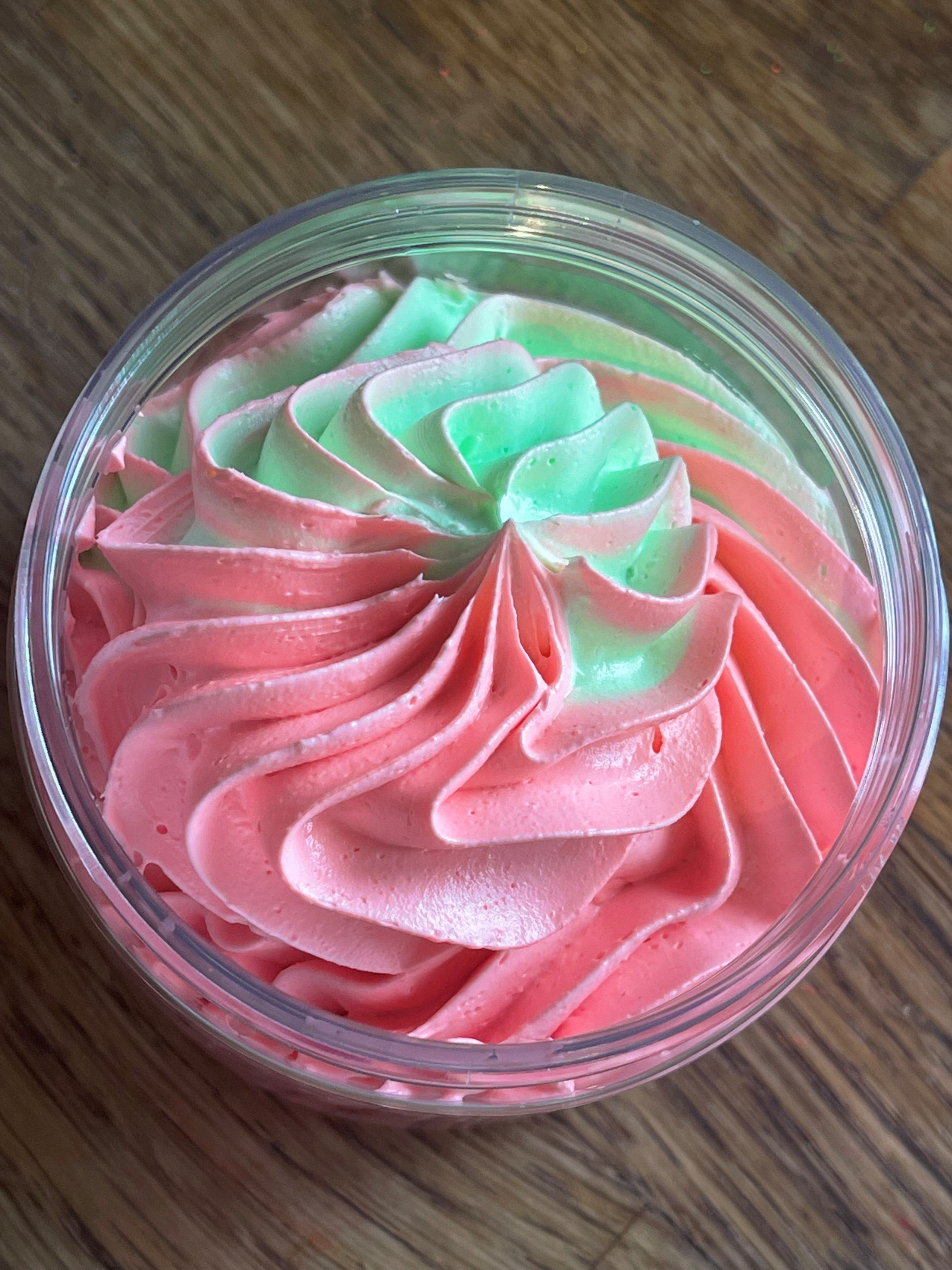 Watermelon whipped Soap