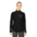 Thumbnail: Ladies Quarter-Zip Pullover