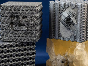 Researchers 3D Print Bulletproof Plastic Layered Cubes