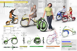 portable bicycle design