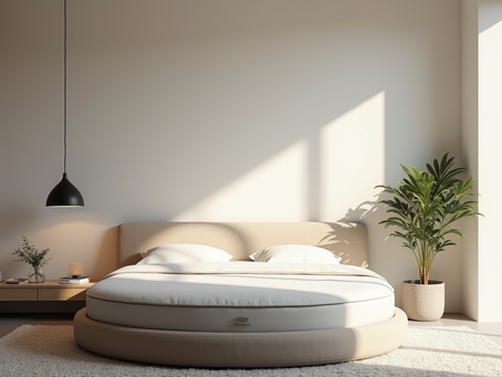 round mattress,circle mattress,mielmoon round mattreses,round beds