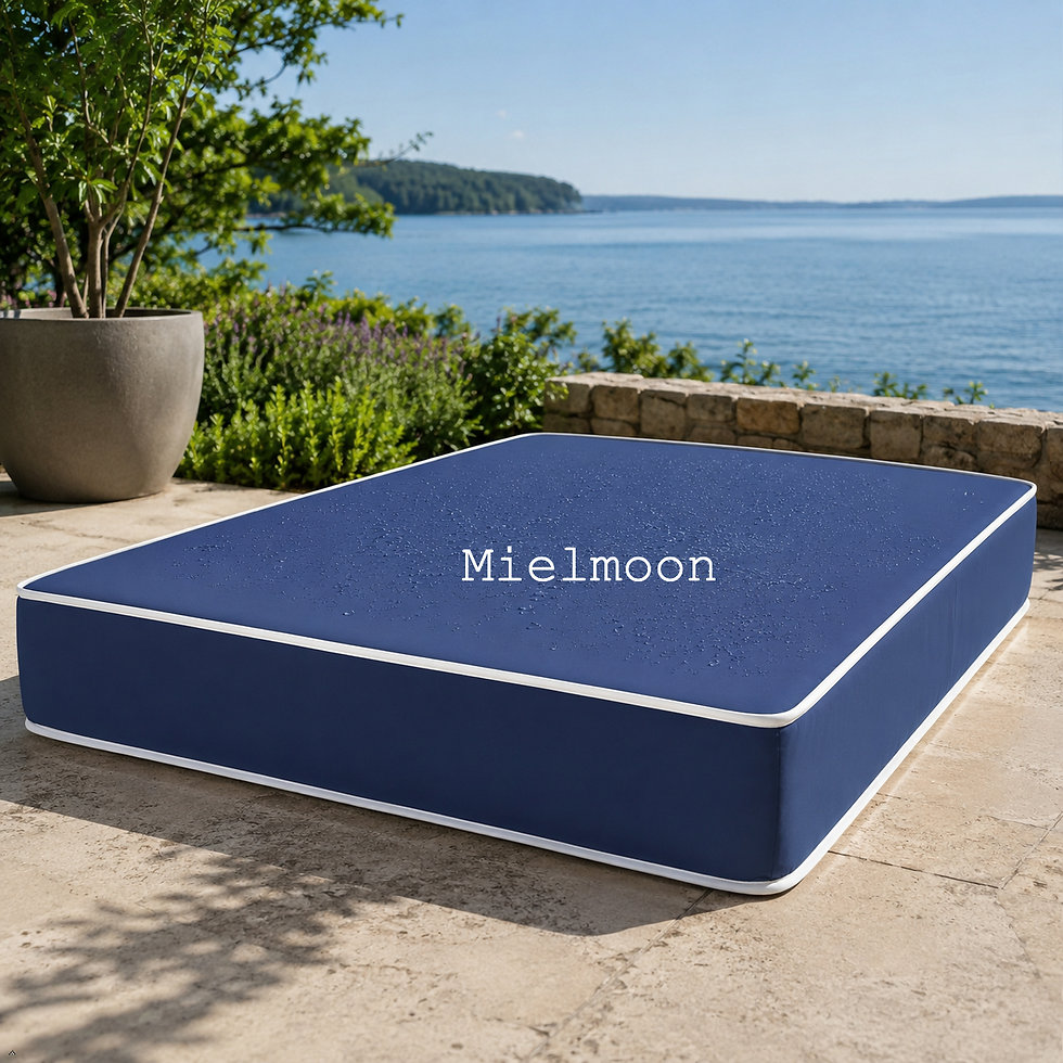 Waterproof Mattress Soft-Firm Easy Clean- Nylon Medical Grade,Safe Foam Mattress
