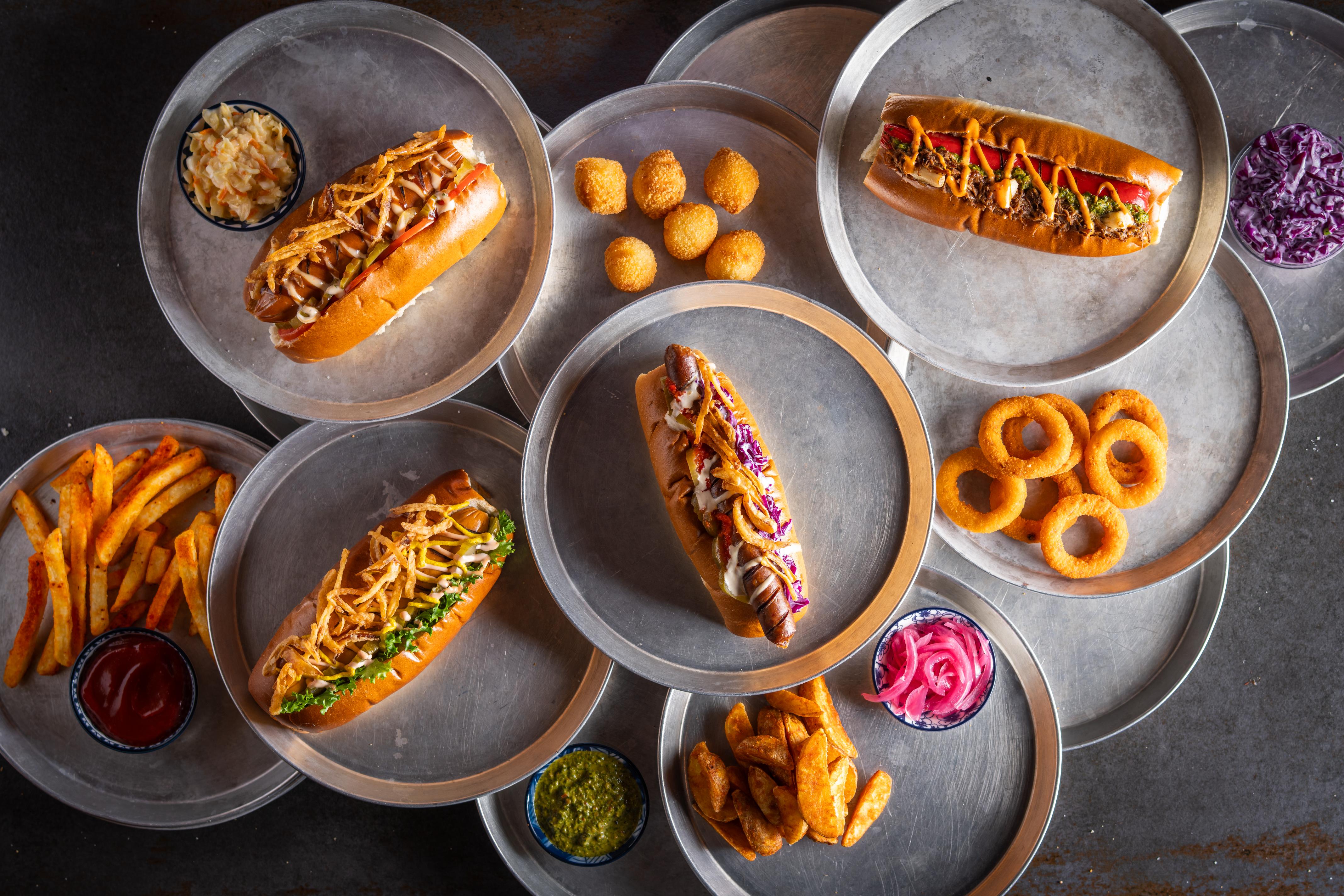 Arranged Food and Objects