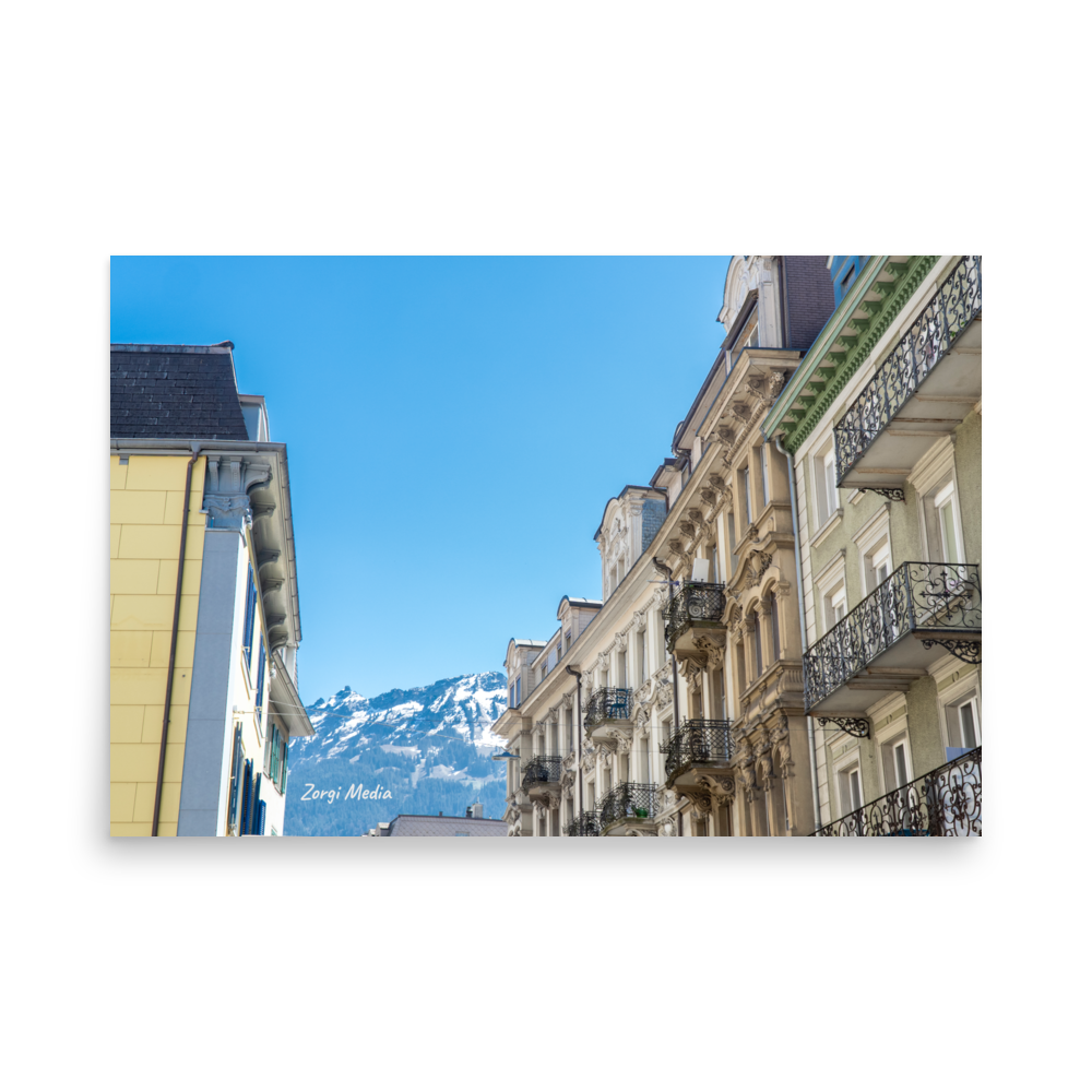 Interlaken - Poster Print v8