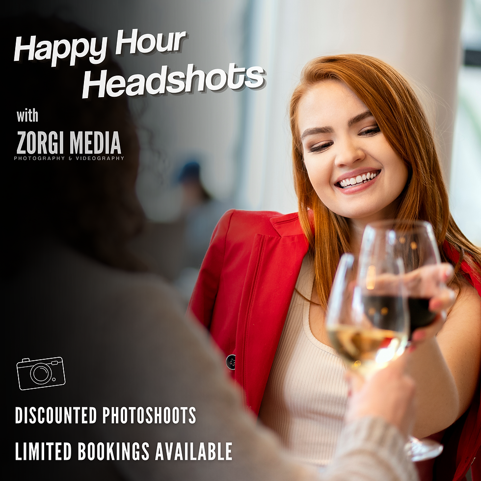 Happy Hour Headshots: Discounted Portrait Photoshoot services in Austin, TX for business and creative Entrepreneurs