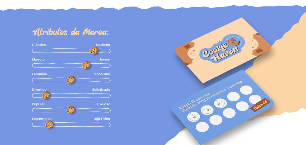 Cartão de Visita - Identidade Visual Bolachas Juvenis