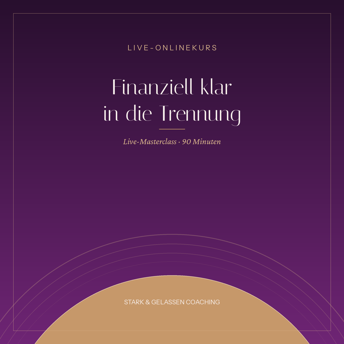 Masterclass: Finanziell klar