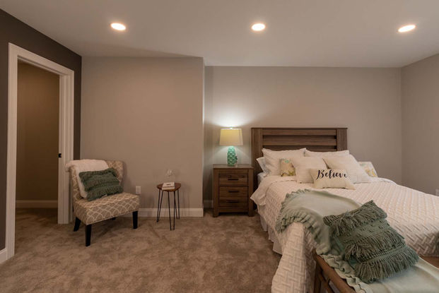 Master Suite Remodel with Ensuite Bath and Walk-in Shower