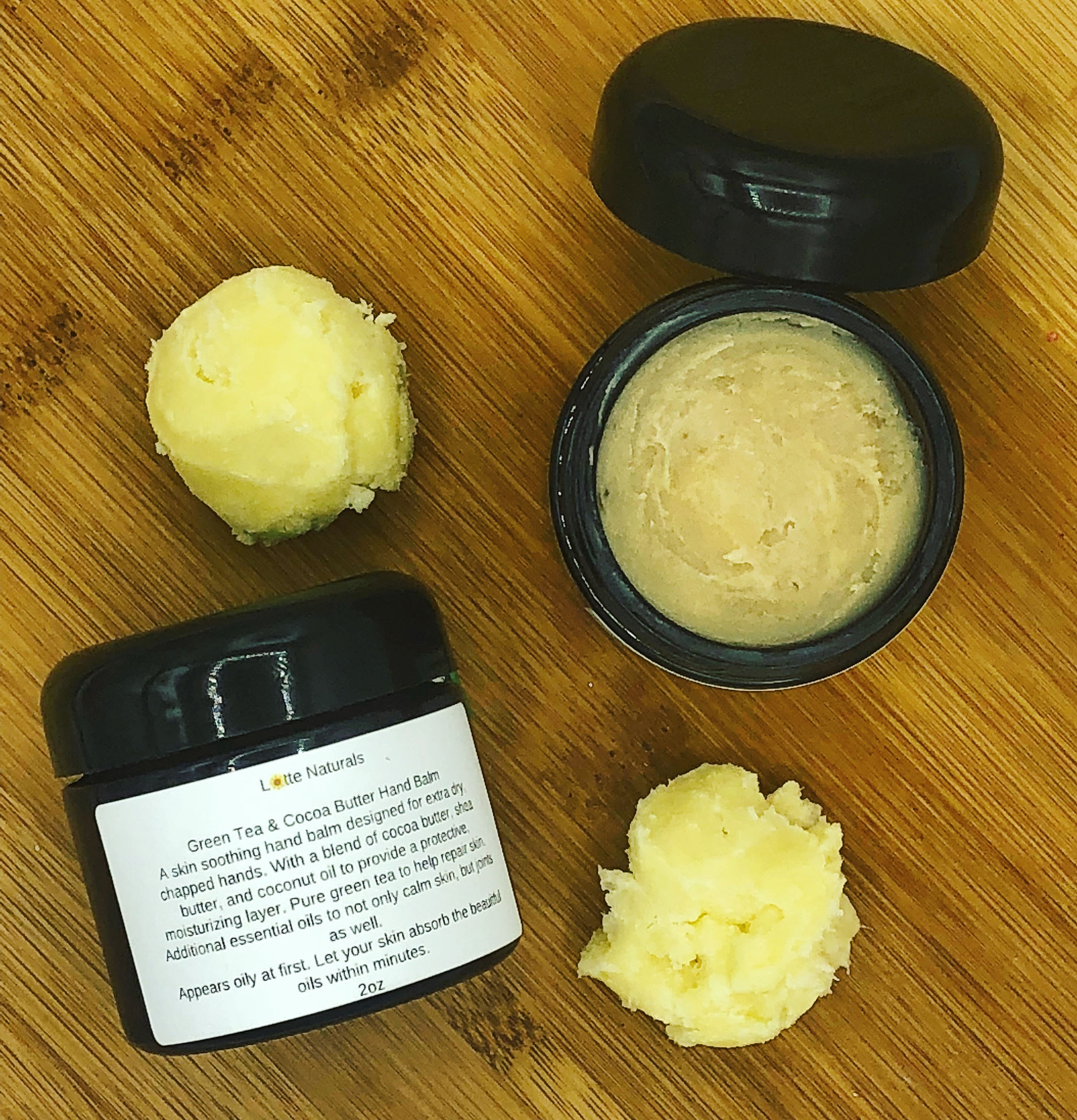 Green Tea & Cocoa Butter Hand Balm