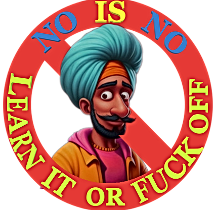 no is no, Rape is an Non-consensual act, means you had no chance in hell being with them in the first place or you have a small cock