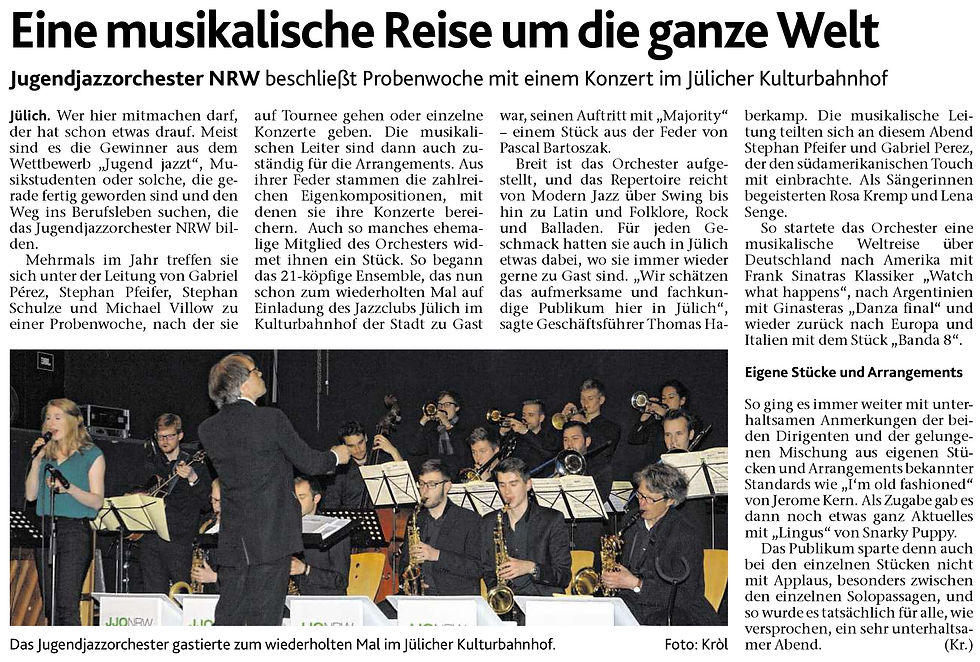 03/17 Jugendjazzorchester NRW