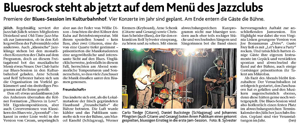 06/18 Blues Session JazzClub Jülich