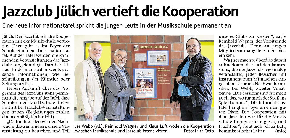 04/18 Jazzclub Jülich