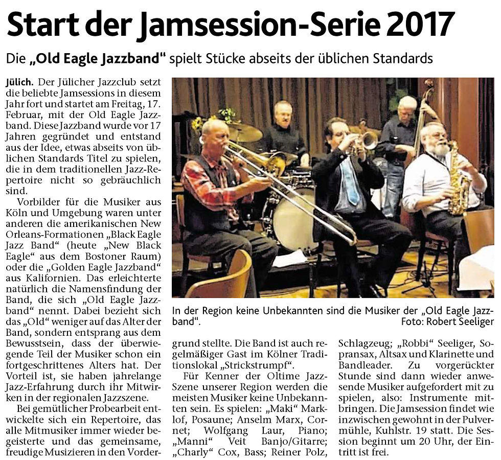 02/17 Old Eagle Jazzband