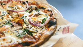 Caramelized Onion and Spinach Pizza