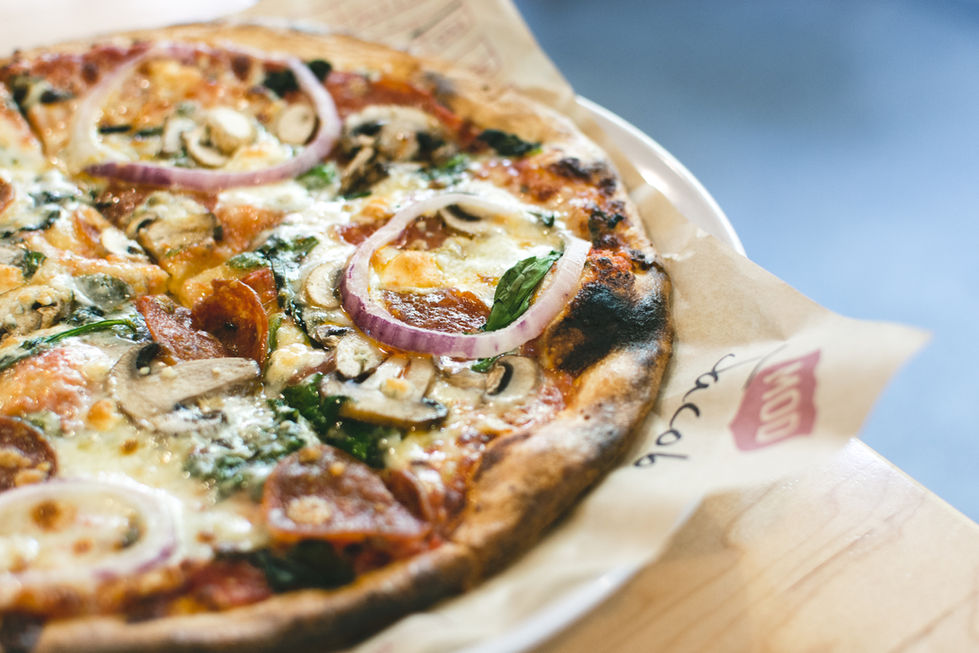 Pizza appena sfornata
