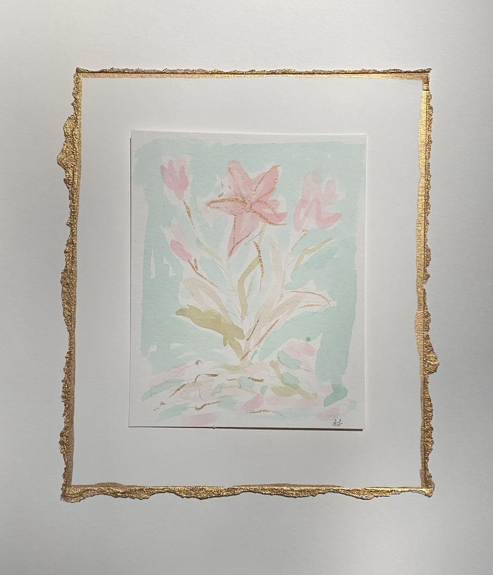 “Lily II” - 4x5 - Paper