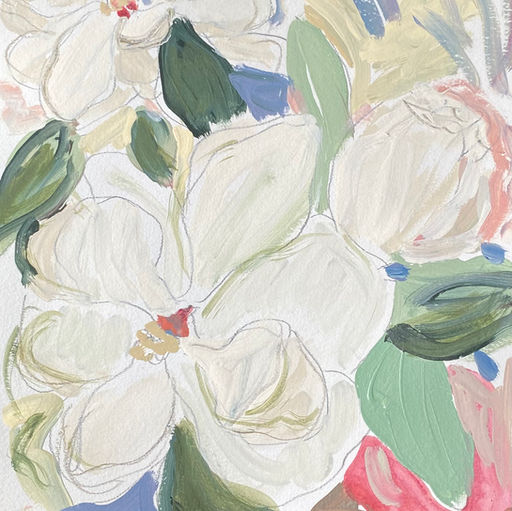 Magnolias in Bloom