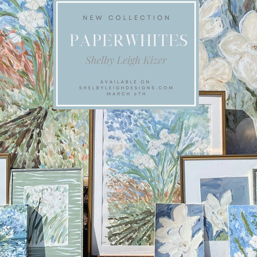 Sneak peek at my new Paperwhites Collection