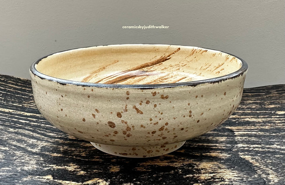 Autumn Breeze bowl (with deep footring)