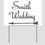 Thumbnail: Customized Wedding Yard Sign
